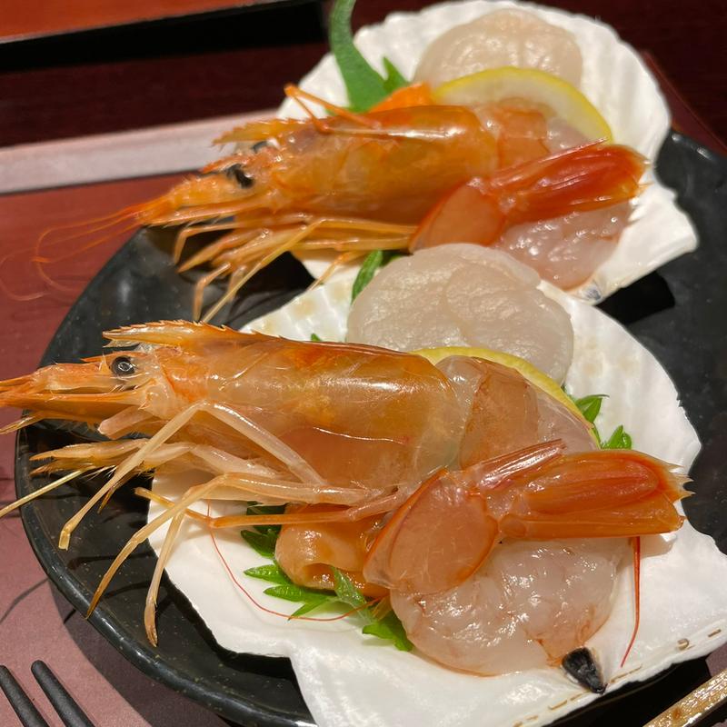 海老と帆立(青森屋 by 星野リゾート)