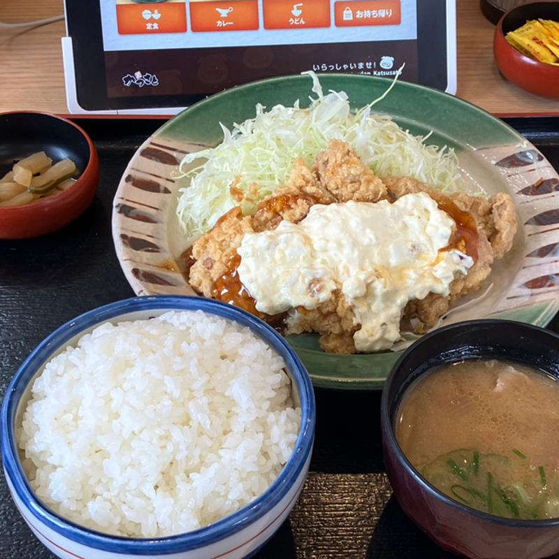 チキン南蛮定食(かつさと 多摩センター店)
