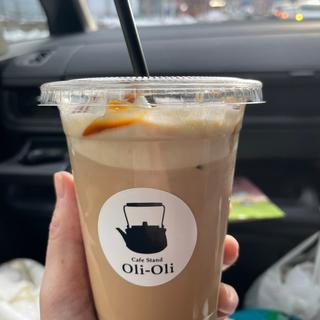 アイスキャラメル•ラテ(cafe stand oli−oli)