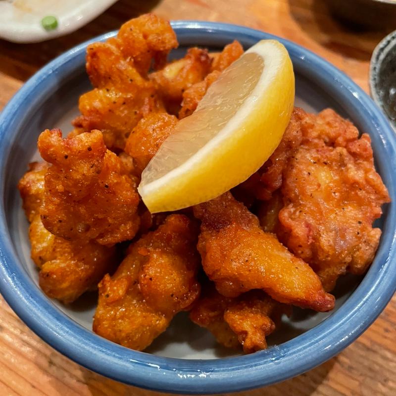 軟骨の唐揚げ(居酒屋 日本酒と焼き鳥のみなと屋 第１八重洲店/八重洲焼き鳥)