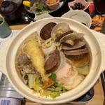 海鮮鍋焼きうどん