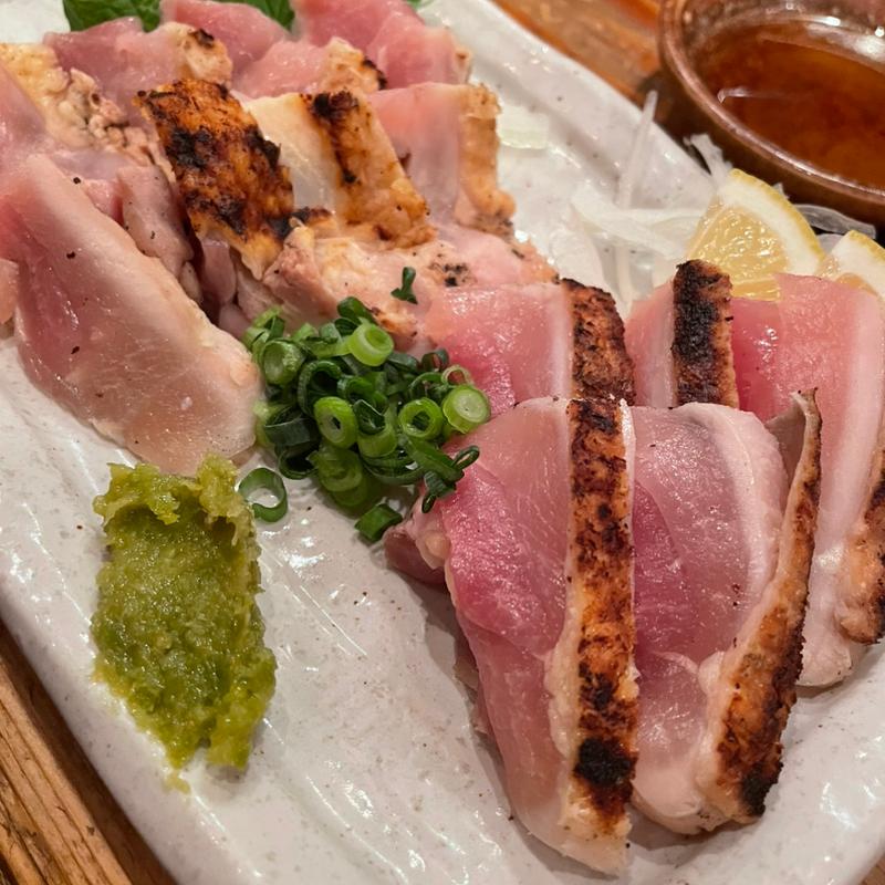 とりたたき(居酒屋 日本酒と焼き鳥のみなと屋 第１八重洲店/八重洲焼き鳥)