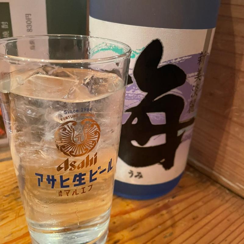 焼酎(居酒屋 日本酒と焼き鳥のみなと屋 第１八重洲店/八重洲焼き鳥)