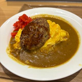 オムカレー(カレーショップ C＆C 新線新宿店 （カレーショップ シー・アンド・シー）)