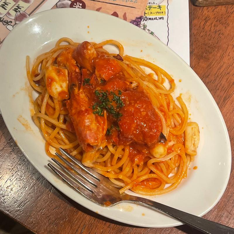 ペスカトーレ(海鮮ピリ辛トマトソース)(Buff 福島店 （バフ）)