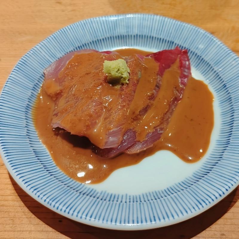 ゴマダレ刺身(つじ半 日本橋本店)
