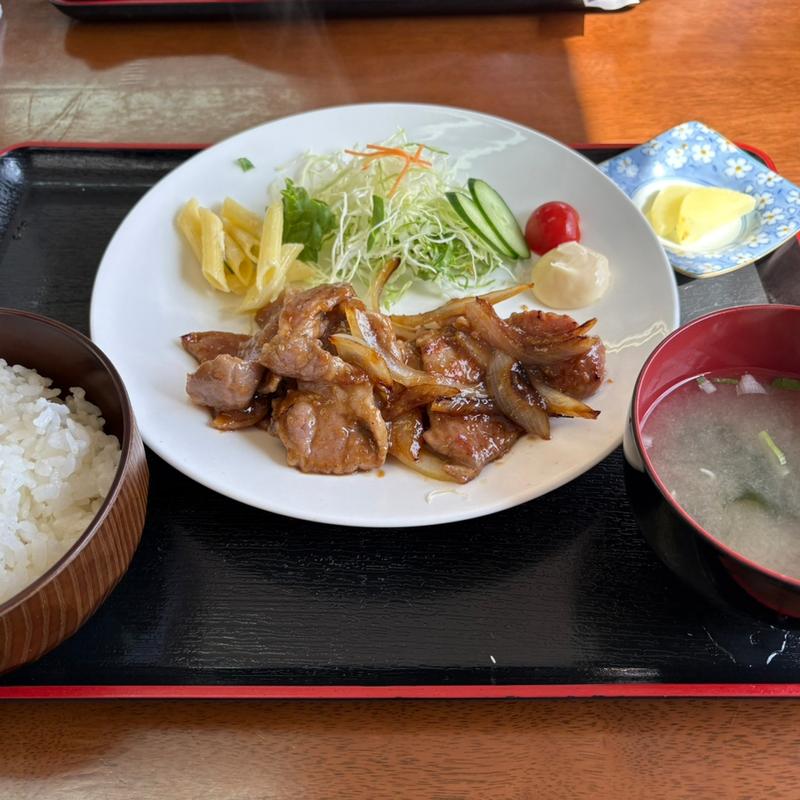 生姜焼き定食(とんとん亭)