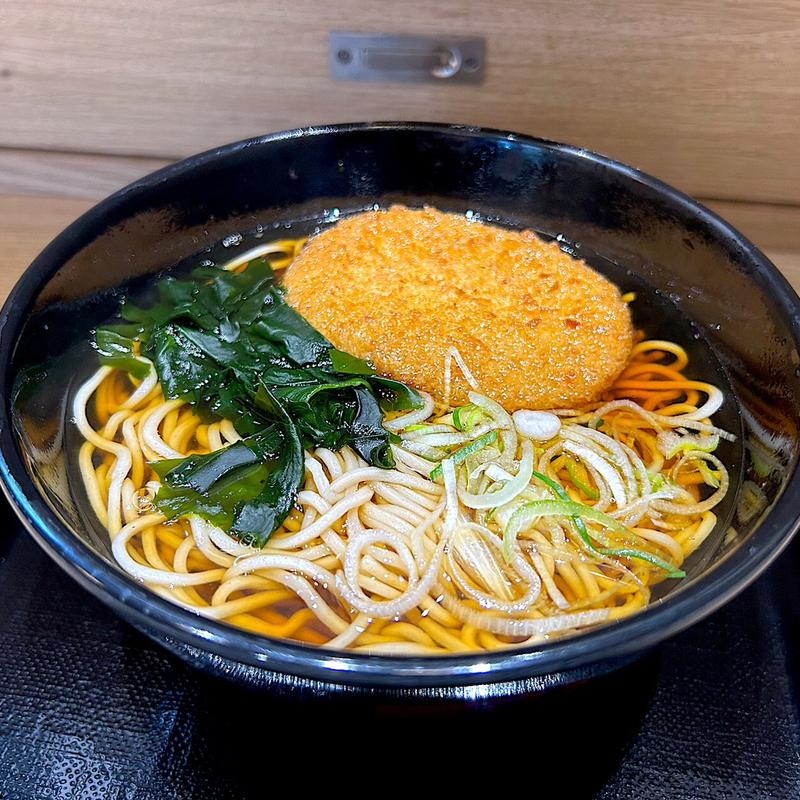 コロッケそば(名代 箱根そば 狛江店)