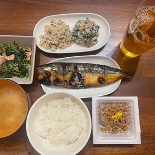 鯖塩焼き定食(霧島)