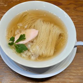 朝ラー塩(中華そば つけ麺 百日紅 新宿店)