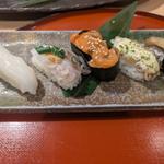 イカづくし5貫盛り