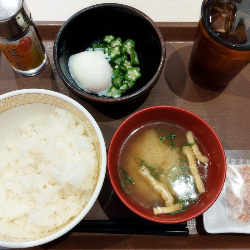 まぜのっけ朝食 並(すき家 葛飾亀有一丁目店)