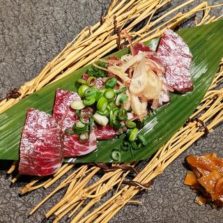 馬刺し(彩のごとく 炭火と旬菜)