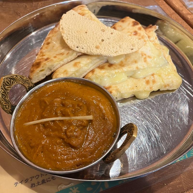 チーズナンランチ(ナワ シャンティ （Nawa Shanti【旧店名】Shanti）)