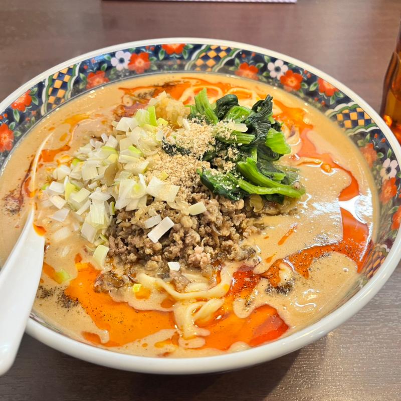 極濃四川担々麺(極濃湯麺　フタツメ　越戸店)