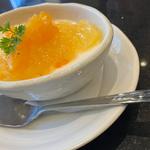 かんきつ杏仁(にぎり長次郎 日進竹の山店)
