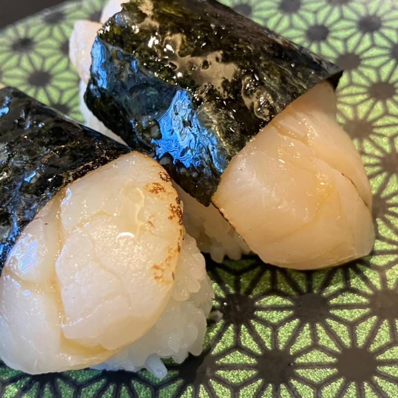 ほたてバター磯部巻(にぎり長次郎 日進竹の山店)