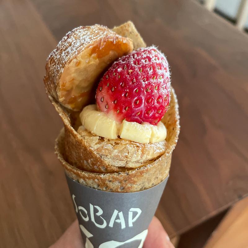 季節のフルーツ　いちごのミルフィーユ(SOBAP（ソバープ）)