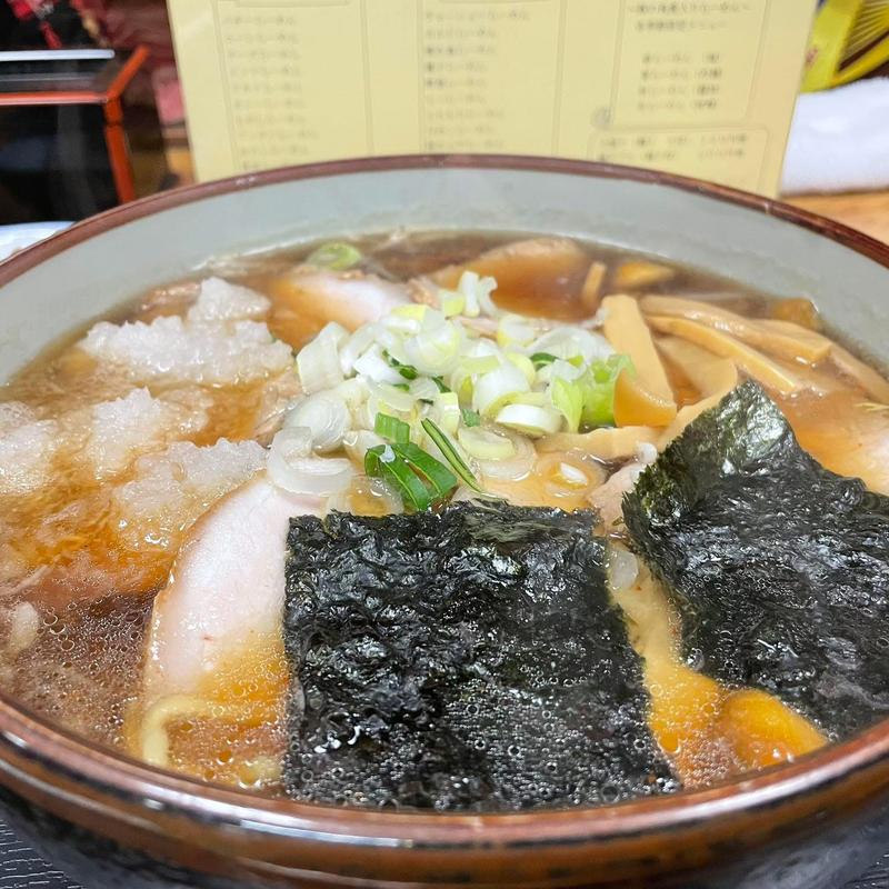なめこラーメン 焼豚(あっちっち本店)