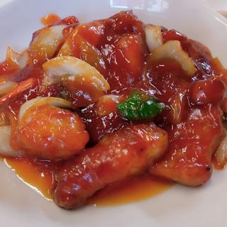 酢豚定食(柿ノ木坂飯店 （カキノキザカハンテン）)