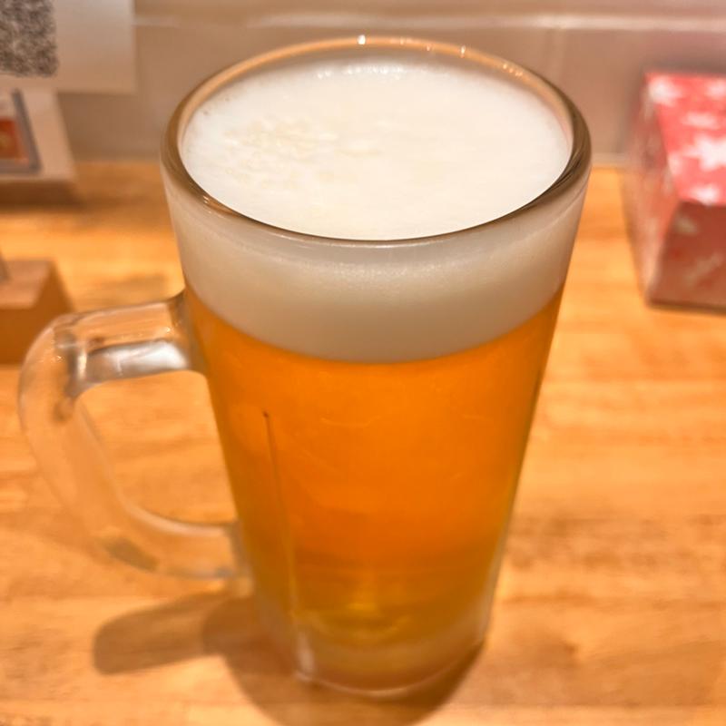 生ビール(大衆酒場たばちゃん 沼津仲見世通店)