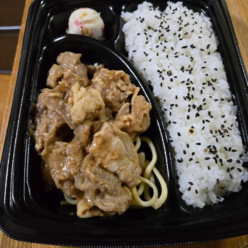 豚生姜焼弁当(ローソン 足利八幡町店)