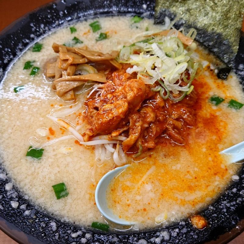 ミソホルモン(屋台ラーメン とんこつ貴生 稔台店 （たかお）)