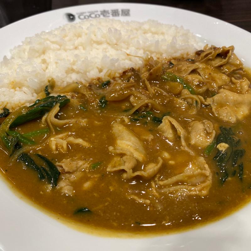 豚しゃぶカレー(CoCo壱番屋 壱番屋福工大前店)
