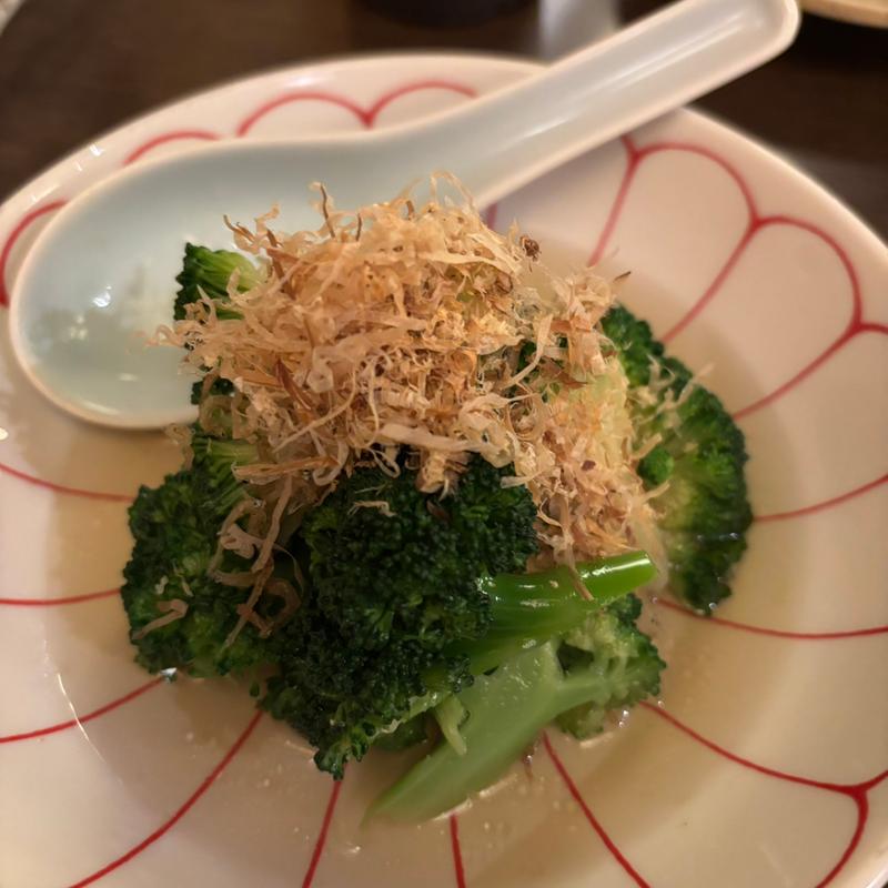 ブロッコリーのお浸し(三代目 米蔵)