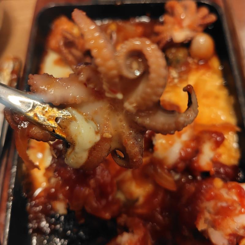 ヤンニョムチキン&チュクミチーズフォンデュ(VEGEGO 本厚木)