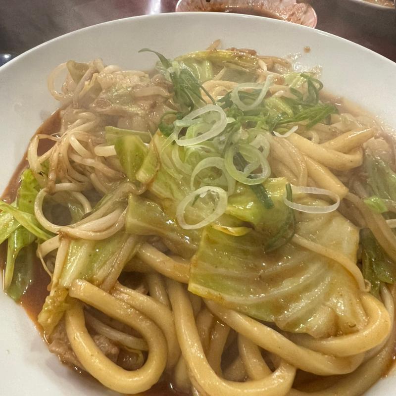 ホルモンうどん(焼肉はるちゃん )