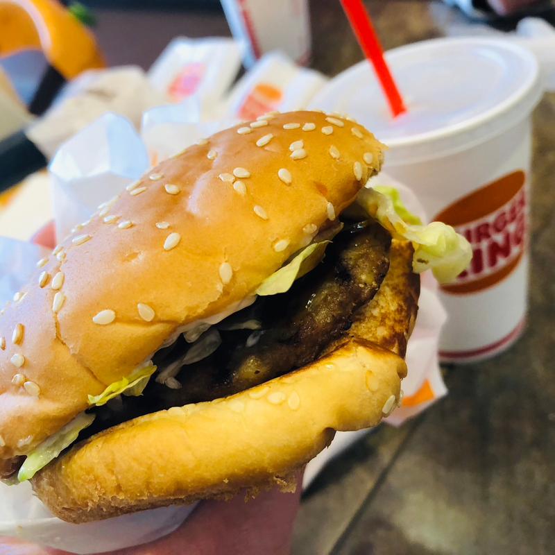 スモーキーテリヤキセット(バーガーキング イオンタウン姶良店 )