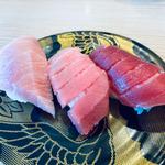 天然南まぐろ三種味比べ
