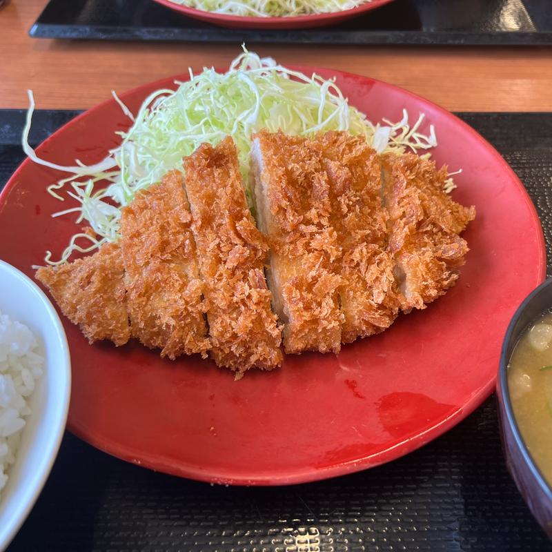 ロースカツ定食(かつや 鳥取米子店)