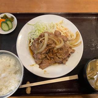 生姜焼き定食