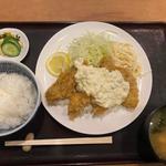 かきフライ定食(菱田屋)
