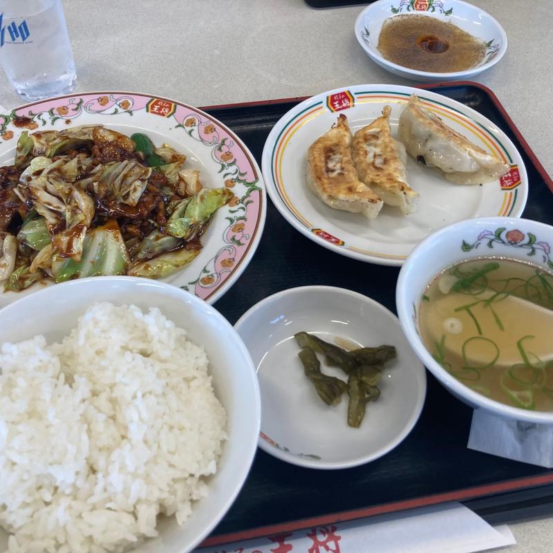 中華セットB（回鍋肉）(餃子の王将 上鳥羽店 （ギョウザノオウショウ）)