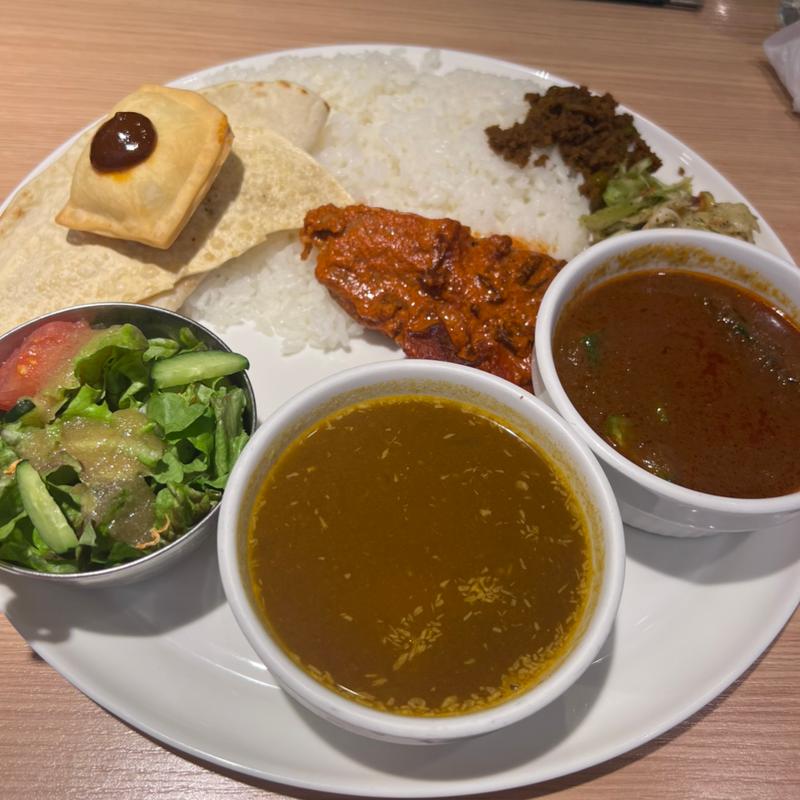 スペシャルダブルコンボランチ(デリー 銀座店 （DELHI）)