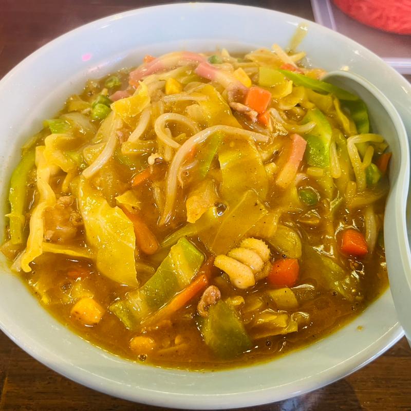 カレーちゃんぽん(一楽ラーメン 松島店)