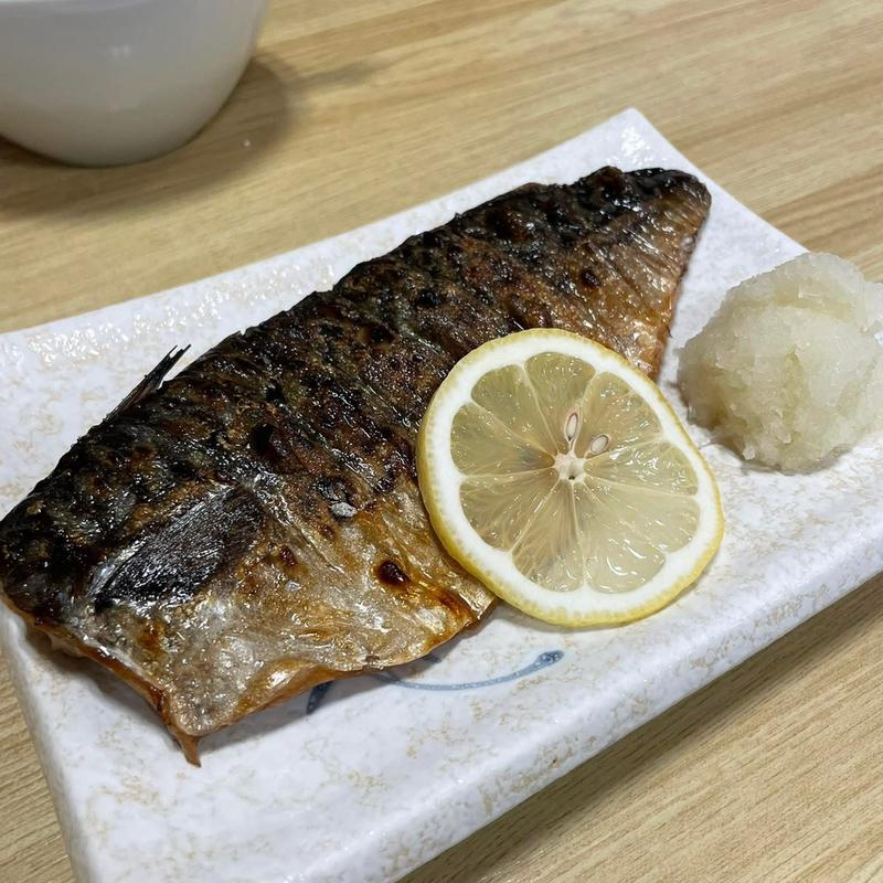 サバの塩焼き(一福食堂)