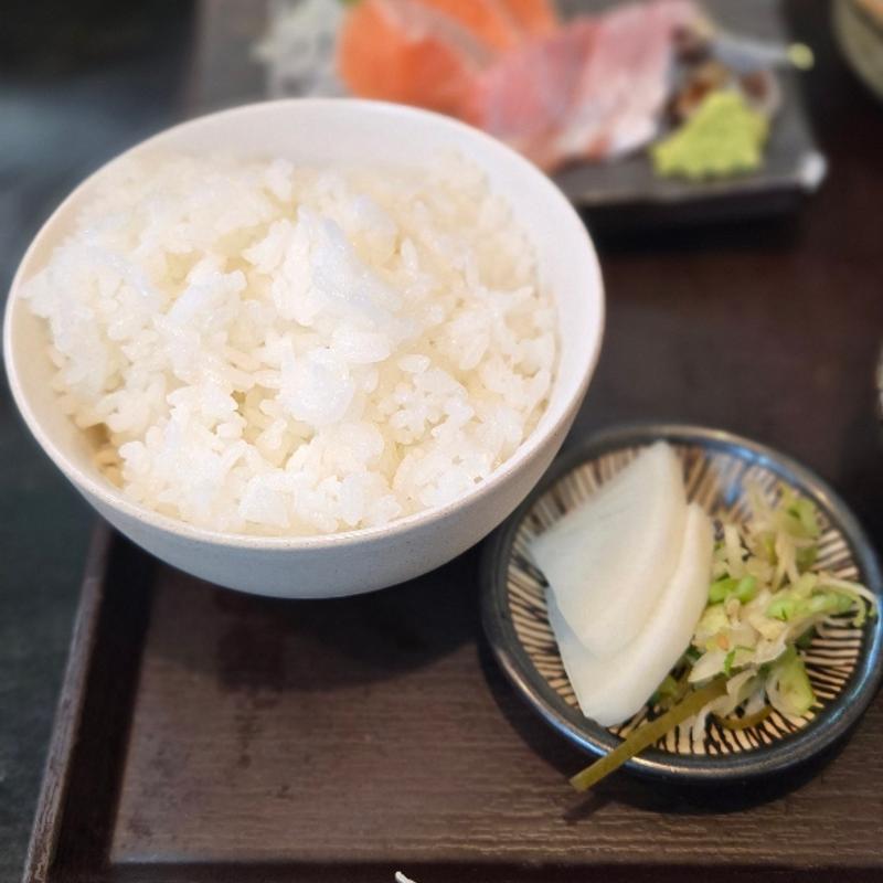 ご飯 香物(まるさん松本)
