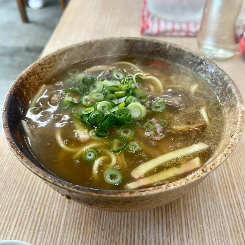 カレーそば(ふみや食堂)