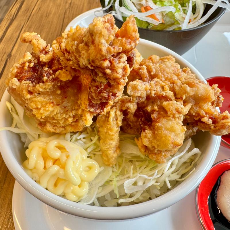 唐揚げ丼(京都らーめん きわみ亭)