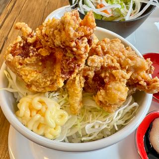 唐揚げ丼(京都らーめん きわみ亭)