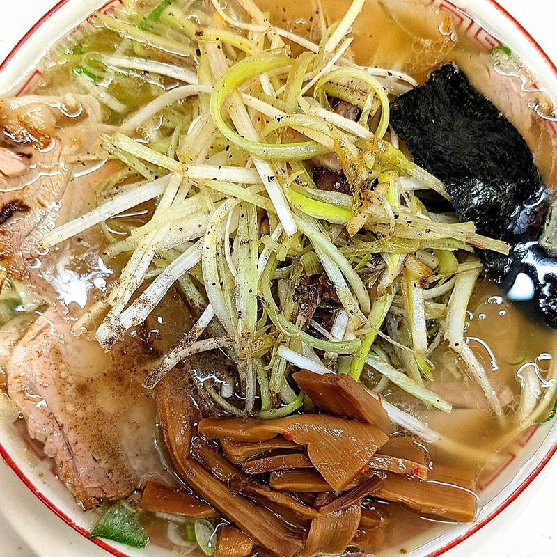ネギ中華そば 麺ま(マルショーラーメン 中野店)