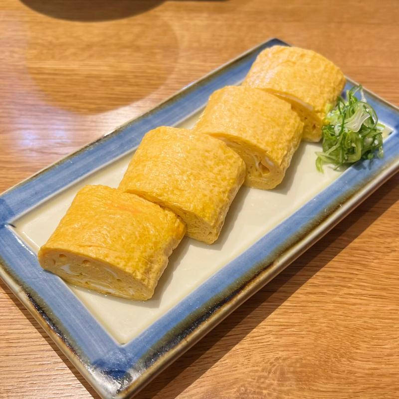 だし巻き(手打ちそば 紫雲仙)