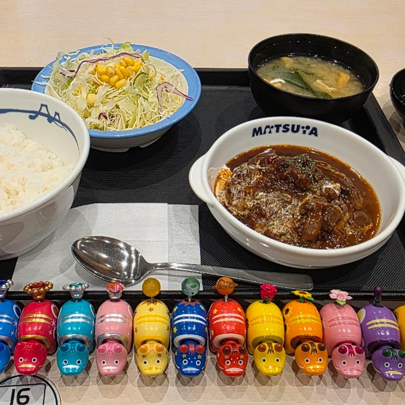 ブラウンソースハンバーグ定食(松屋 郡山芳賀店 )