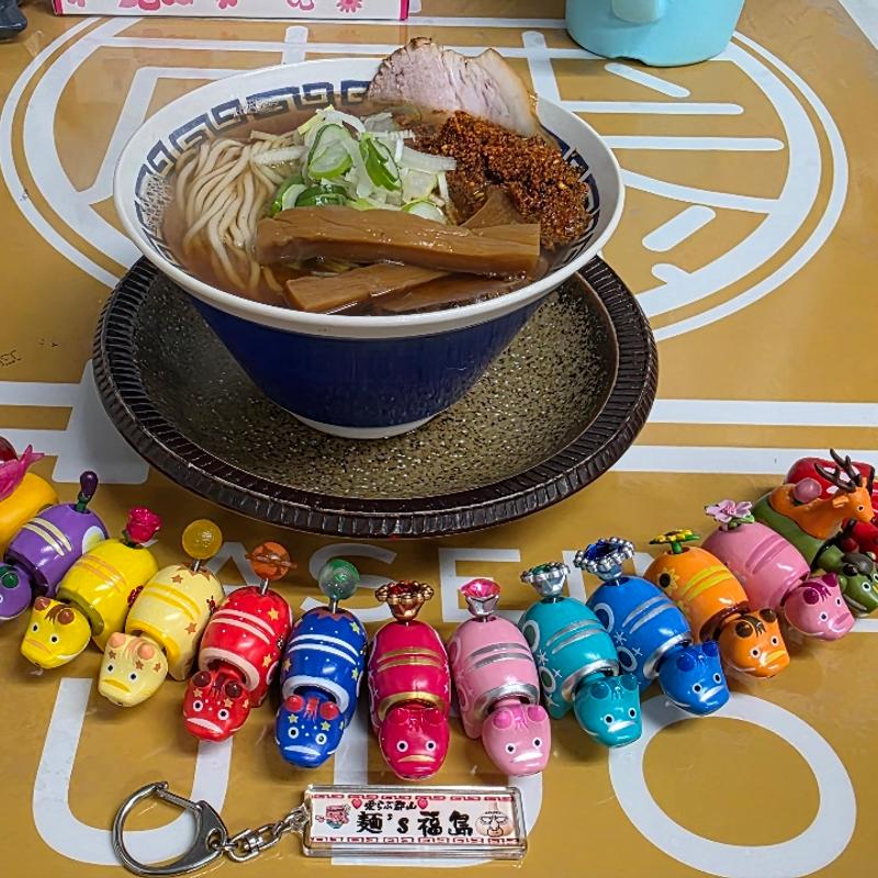 青森津軽煮干中華そばあっさりみかん七味(自家製麺 工藤 )