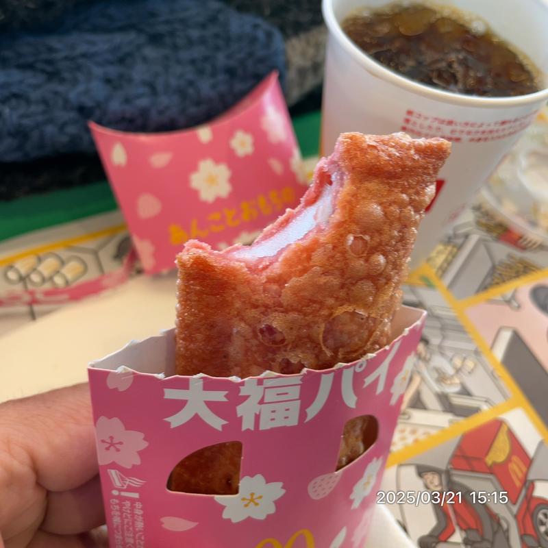 いちご大福パイ(マクドナルド 横浜ベイクォーター店)