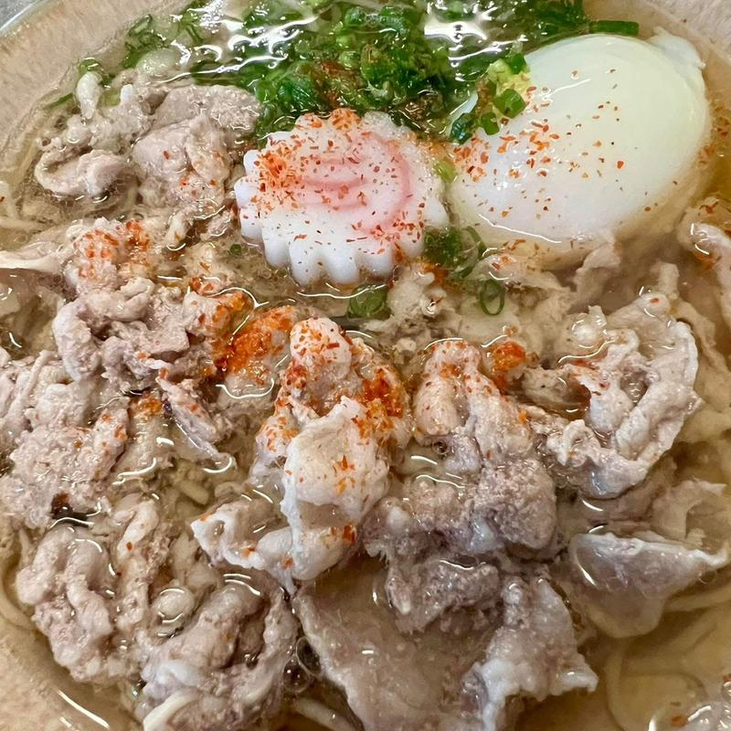 肉そば 温泉玉子(SUBA VS)